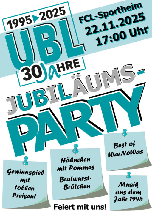 Jubiläumsparty