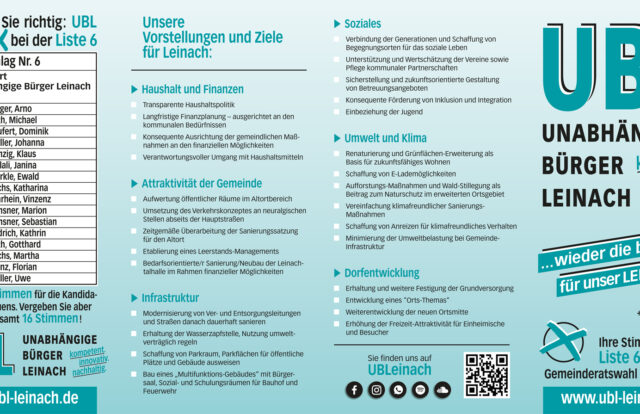 Wahlveranstaltung zum Nachhören