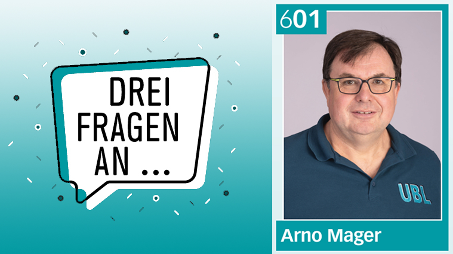 3 Fragen an unseren Bürgermeister Arno